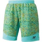 (ヨネックス)YONEX バトミントンウェア ニットハーフパンツ 15061 [メンズ] 15061 526 ミントブルー (526) O