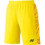 (ヨネックス) YONEX バトミントンウェア ニットハーフパンツ 15062 [メンズ] 279 ライトイエロー SS
