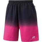 (ヨネックス)YONEX ソフトテニスウェア ハーフパンツ 15067 [メンズ] 15067 675 ネイビー/ピンク (675) S
