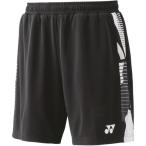 ショッピングハーフパンツ メンズ [ヨネックス] ハーフパンツ メンズニットハーフパンツ 15175 ブラック(007) SS