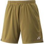 ショッピングハーフパンツ メンズ [ヨネックス] ハーフパンツ メンズニットハーフパンツ 15231 ゴールド(016) L