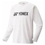 (ヨネックス)YONEX ユニセックス ロングスリーブTシャツ 16158 011 ホワイト L
