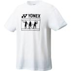 YONEX ヨネックス バドミントン Tシャツ半袖 ユニセックス 16296 ホワイト O