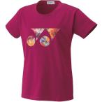 ヨネックス YONEX テニスウェア レディス Tシャツ 16541 443：バーガンディー S