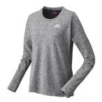 [ヨネックス] テニスシャツ ロングスリーブTシャツ レディース グレー (010) L
