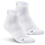 CRAFT クラフト ランニング ソックス 2足組 Cool Mid 2-Pack Socks 1905044 ホワイトシルバー 37-39