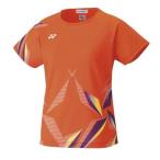 [ヨネックス] テニスシャツ ゲームシャツ レディース オレンジ (005) S