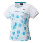 [ヨネックス] 半袖シャツ ゲームシャツ レディース ホワイト (011) XO