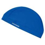 撥水ツーウェイキャップ(ブルー)水泳帽子。水をはじいて、軽くてすぐ乾く撥水生地を使った、はじめての水泳帽子です！