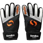 Sondico(sontiko) футбол keeper перчатки Sondico Match GK Glv Jn00 BLK 6 25-832007