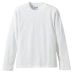 ユナイテッドアスレ（UnitedAthle） 5.6オンス ロングスリーブTシャツ（キッズ レディース） 501002W ホワイト 150