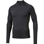 (プーマ)PUMA トレーニング ライト コンプレッション モックネック長袖シャツ 513185 [メンズ] 10 アスファルト O