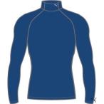 (プーマ)PUMA トレーニングウェア LITE COMPRESSION モックネック 長袖シャツ 513185 [メンズ] 22 トゥルー ブルー M