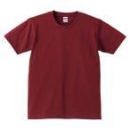 (ユナイテッドアスレ)UnitedAthle 5.0オンス レギュラーフィット Tシャツ 540101 072 バーガンディ XL
