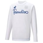 パラディーゾ(PARADISO) ユニセックス プラクティスシャツ 55C01F ホワイト L