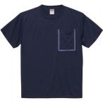 [ユナイテッド アスレ] 6.5ozドライコットンタッチTポケ付 メンズ 560301 ネイビー 日本 L (日本サイズL相当)