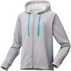 ヨネックス YONEX テニスウェア レディス ニットウォームアップパーカー 58089 010：グレー L