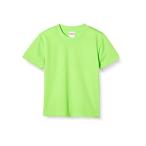 [ united a потертость ] футболка 4.1oz dry a потертость шик футболка Kids 590002 флуоресценция зеленый Япония 150 ( Япония размер 150 соответствует )
