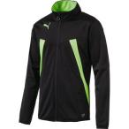 (プーマ)PUMA サッカーウェア FTBLTRG トレーニングジャケット 655383 [メンズ] 50 ブラック/グリーン ゲッコ/プーマ ホワイト S