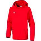 (プーマ)PUMA サッカーウェア LIGA カジュアル パーカー 655858 [ボーイズ] 655858 01 プーマ レッド/プーマ ホワイト (01) 160