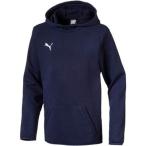 (プーマ)PUMA サッカーウェア LIGA カジュアル パーカー 655858 [ボーイズ] 655858 06 ピーコート/プーマ ホワイト (06) 130