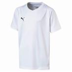 [プーマ] サッカーウェア LIGA ゲームシャツ コア ジュニア [ジュニア] 703630 キッズ プーマ ホワイト/プーマ ブラック (04) 日本 130 (日本サイズ130 相当)