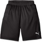 [ Puma ] футбол одежда LIGA голкипер брюки накладка есть 729968 [ boys ] Puma черный / Puma белый (06) Япония 140 ( Япония размер 140 соответствует )