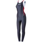 Jaked(ジャケッド) レディース 競泳用 水着 ジェイエラスティコ LS ワンピース ロングスパッツ レッド M 820280
