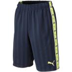 (プーマ)PUMA サッカー トレーニングハーフパンツ 862218 [メンズ] 85 ネイビー/ワイルドライム L