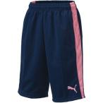 (プーマ)PUMA サッカー トレーニングハーフパンツ 862222 [メンズ] 88 ネイビー/ゼラニウムピンク M