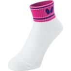 [ бабочка ] настольный теннис носки semi длинный длина k ride * носки rose L(25.0-27.0cm) 92600
