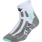 kerume(KELME) короткие носки 9876304 113 белый / Ray k зеленый L