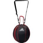 adidas(アディダス) ボールバッグ バスケットボール用 1個入れ AKM21BKR 黒×赤