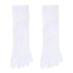 phiten(fai тонн ) спорт носки 5 пальцев semi длинный (2 пара st) белый 27~29cm