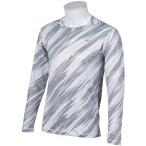 arena(アリーナ) ストレッチロングスリーブシャツ AMUOJB50 (GRY)グレー L