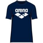 arena(アリーナ) Tシャツ スイエイハンソデTシャツ (amuqja57-nvy) ネイビー O