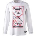 ◎BIKE（バイク） 長袖 ロングプラクティスシャツ（コート） バスケット BK5881-0100 0100：ホワイト S