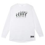[ＢＩＫＥ] バイク バスケットボール メンズ 長袖 プラクティス Tシャツ BK6705 (0100)ホワイト Ｓ