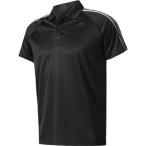 (アディダス)adidas トレーニングウェア D2M トレーニング3ストライプポロシャツ BVA63 [メンズ] BK2601 ブラック J/M
