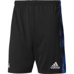 (アディダス)adidas サッカーウェア RENGI トレーニングショーツ BVX02 [メンズ] AZ9729 ブラック/ブルー J2XO