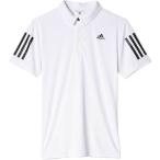 (アディダス)adidas テニスウェア CLUB ポロシャツ BX524 [ボーイズ] BX524 BJ8234 ホワイト/ブラック J120