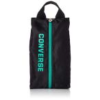 ショッピングシューズケース [コンバース] シューズケース バスケットボール シューズケース(S) C2001097 ブラック/エメラルド