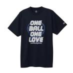 ショッピングチャンピオン tシャツ [チャンピオン] Tシャツ 半袖 丸首    速乾 グラフィックプリント  Tシャツ バスケ C3-ZB314 メンズ ネイビーS