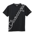 [チャンピオン] Tシャツ 半袖 丸首    速乾 UVカット グラフィックロゴ  Tシャツ メンズ C3-ZS307 ブラックM