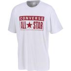 [コンバース] バスケ 半袖Tシャツ 吸汗 速乾 CB201364 メンズ ホワイト/アカツキ 日本 S (日本サイズS相当)