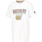 [コンバース] ミニバスケットボール 半袖Tシャツ ジュニア プリントTシャツ キッズ ホワイト