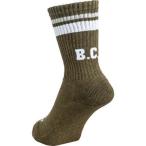  Converse (converse) длинный подушка носки CBE171005 4600 хаки 25-27cm