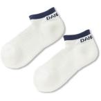 (ダンスキン)DANSKIN フィットネスウェア 底パイルスニーカーソックス DA931400 [レディース] DA931400 WN ホワイト×ライトネイビー 23cm