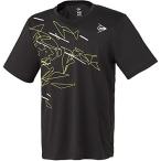 ダンロップ DUNLOP テニスウェア ユニセックス Tシャツ DAL-8140 ブラック XO