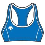 DESCENT（デサント） BRA TOP DAT-0520W-BLU レディース BLU：ブルー×ホワイト S